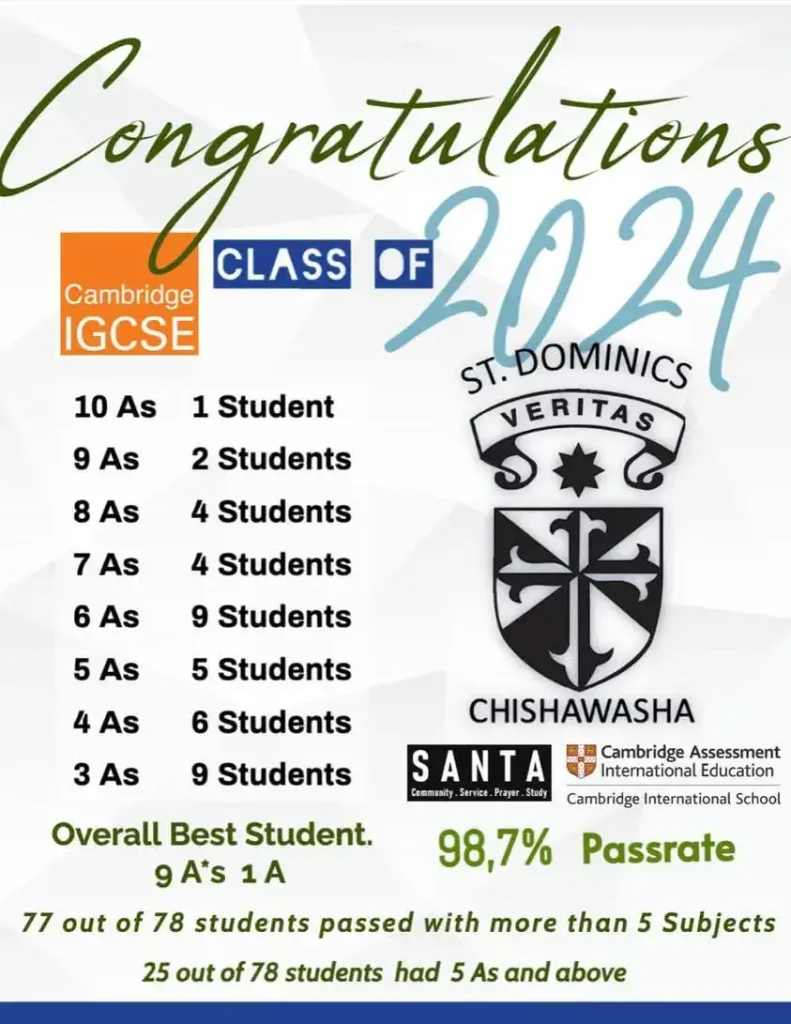 St Dominic;s High A'level results