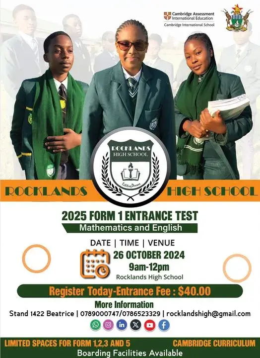 Rocklands Entrence test