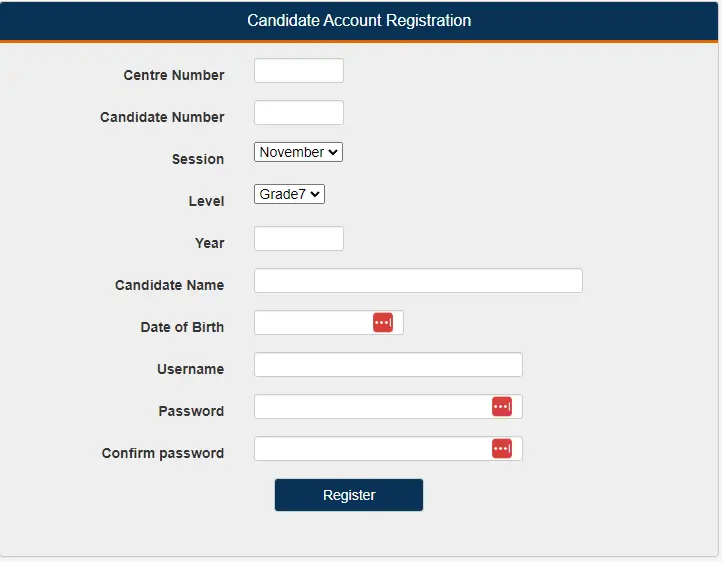 zimsec A-leve results online account creation