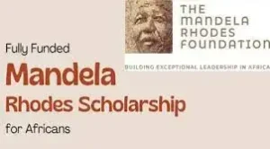 Mandela Rhodes Scholarship 2027